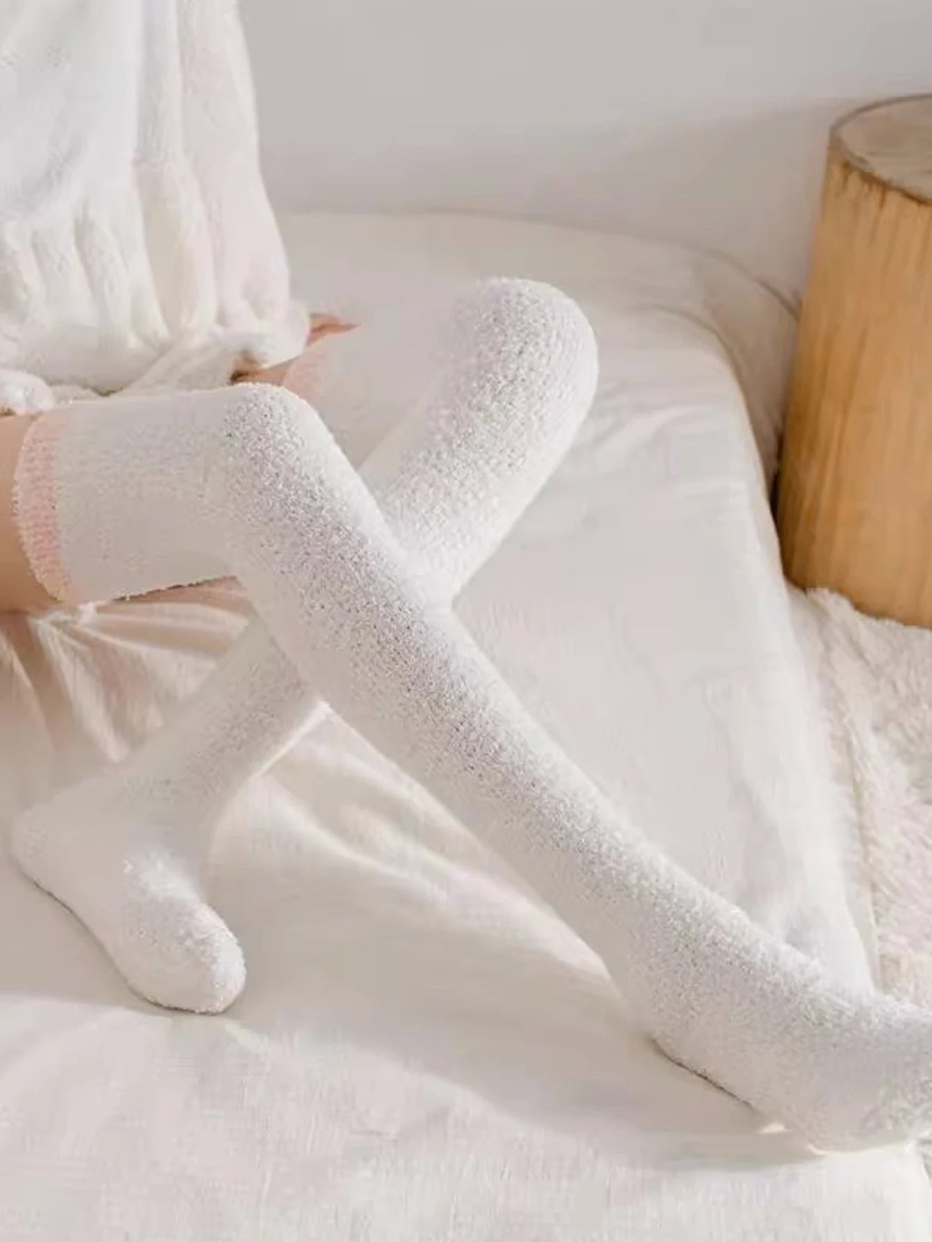 Women's Non-Slip Plush Knitted Socks