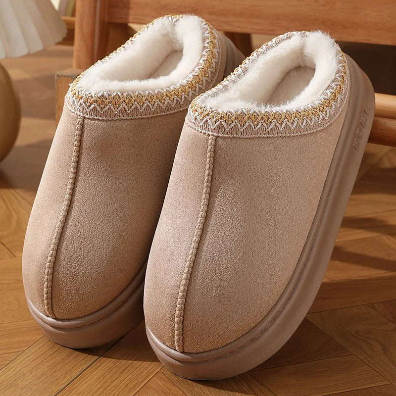 Women's Winter Fashionable Fluffy Slippers