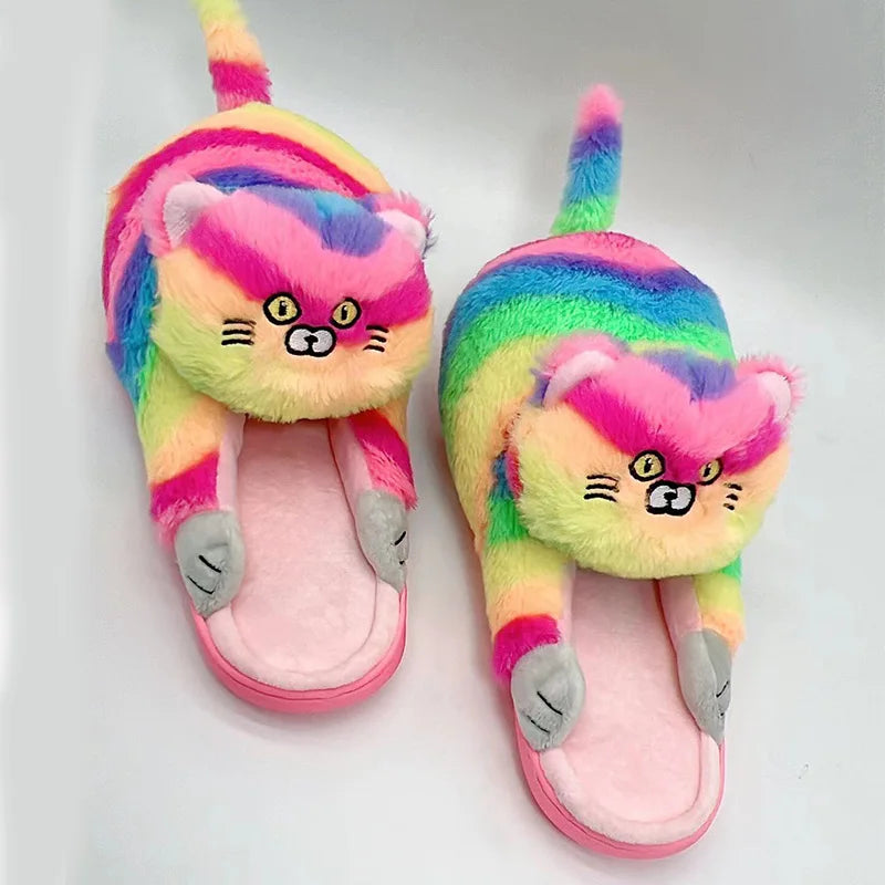 Cuddly Hug Cat Slippers