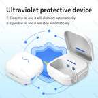 Portable UV Toothbrush Sterilizer – Rechargeable Travel Sanitizing Case