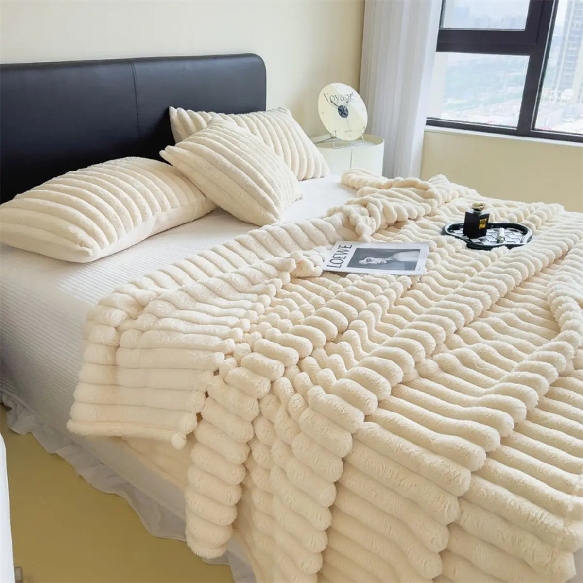 Striped Multifunctional Blanket