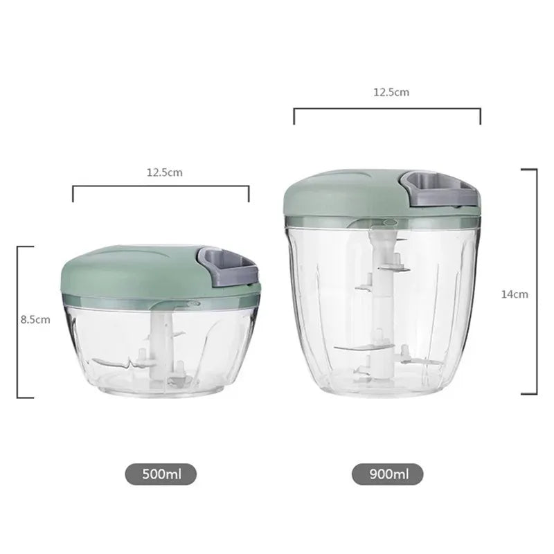 Manual Multi-Function Food Chopper – Vegetable Mincer