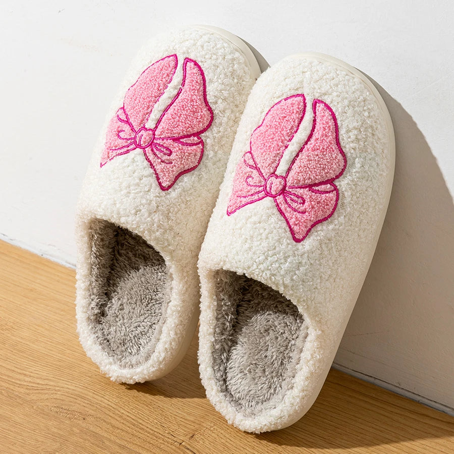 Women's Fashion Cute Bow Slippers