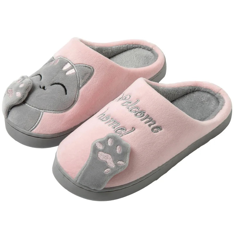 Pallene Cow Milk Fuzzy Slippers