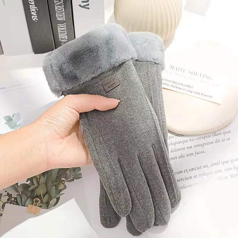 Women’s Winter Plush Gloves