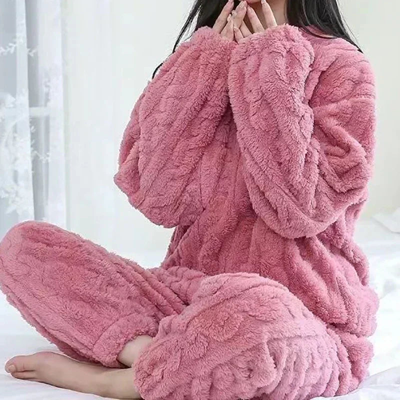 Women's Warm Fleece Set