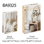 Faux Book Storage Box – Luxe Perfume Designer Coffee Table Decor