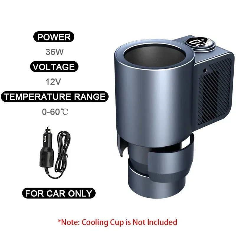 New 2-in-1 Smart Car Cooler Warmer Cup