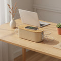 Bamboo Cable Management Box