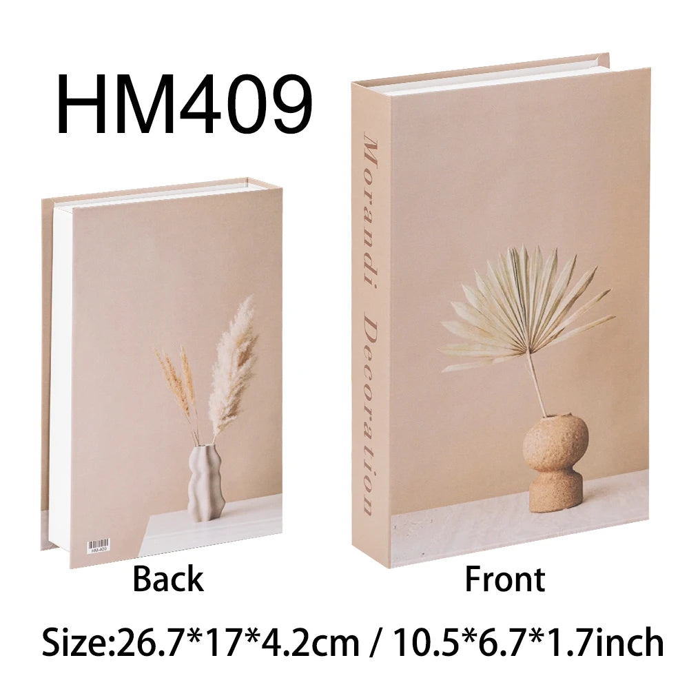 Morandi Decorative Book Box – Luxury Coffee Table Storage Decor