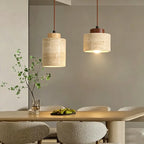 Wabi-Sabi Stone Pendant Lamp – Modern Japanese Hanging Light