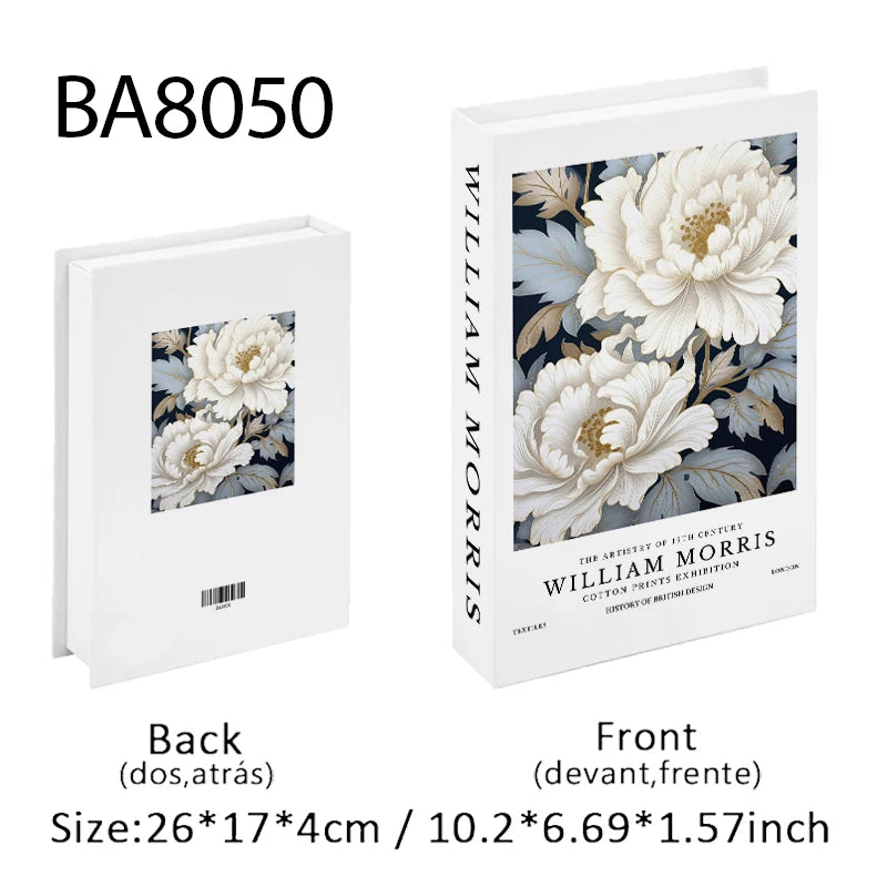 Faux Book Storage Box – Luxe Perfume Designer Coffee Table Decor