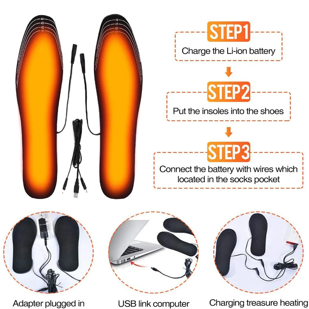 Electric Heated Shoe Insoles