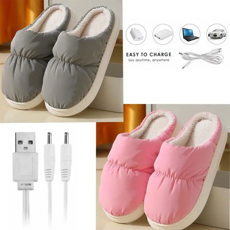 USB Electric Heated Slippers