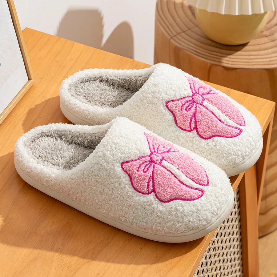 Women's Fashion Cute Bow Slippers