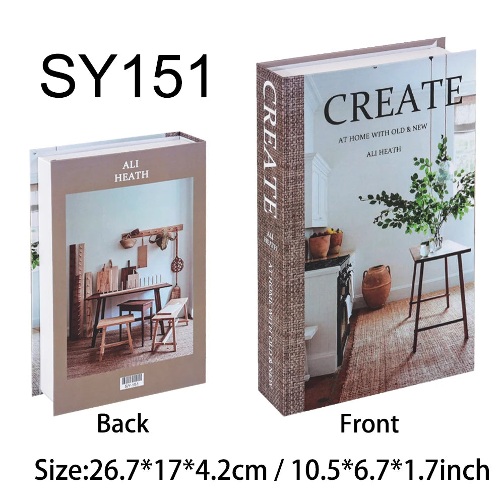 Morandi Decorative Book Box – Luxury Coffee Table Storage Decor