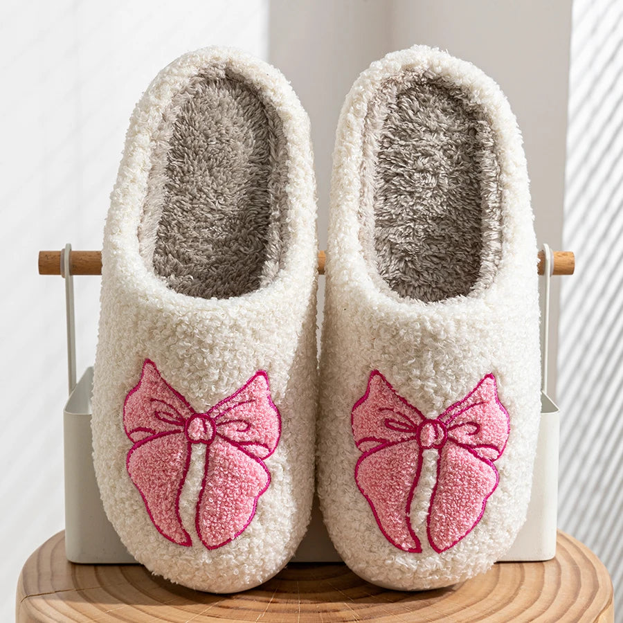 Women's Fashion Cute Bow Slippers