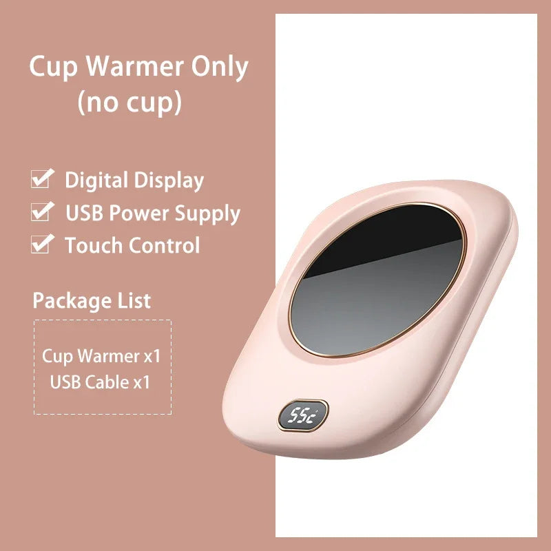 USB Coffee Mug Warmer 3 Temperature Settings