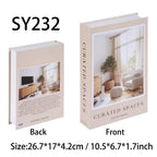 Morandi Decorative Book Box – Luxury Coffee Table Storage Decor