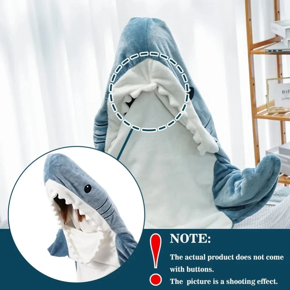 Shark Blanket Adult Cartoon Sleeping Bag