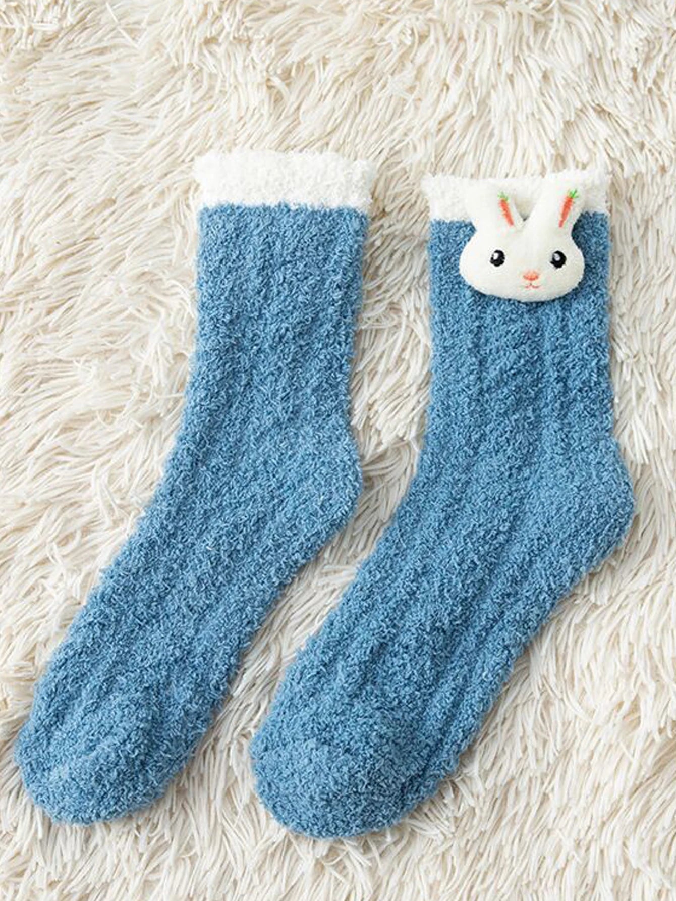 Women's Non-Slip Plush Knitted Socks