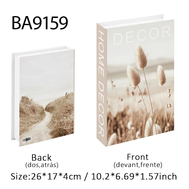 Faux Book Storage Box – Luxe Perfume Designer Coffee Table Decor