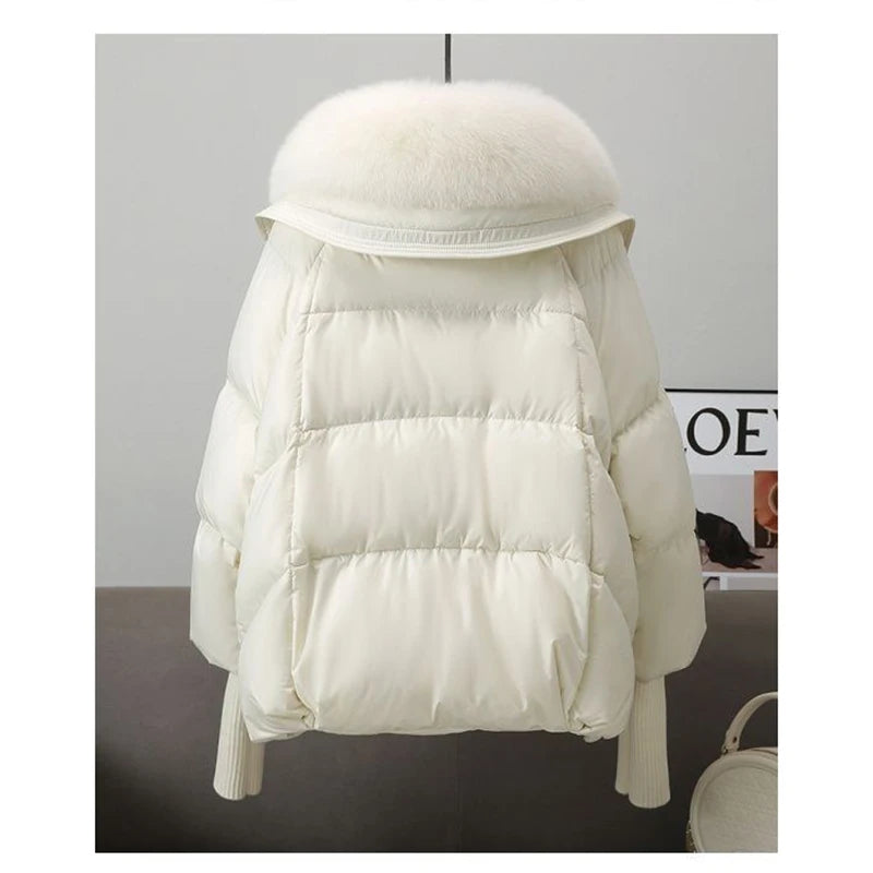 Fur Collar Puffer Down Parka