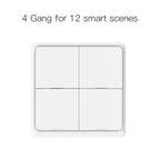 MOES 4-Button Smart Scene Switch – Wireless ZigBee Home Controller